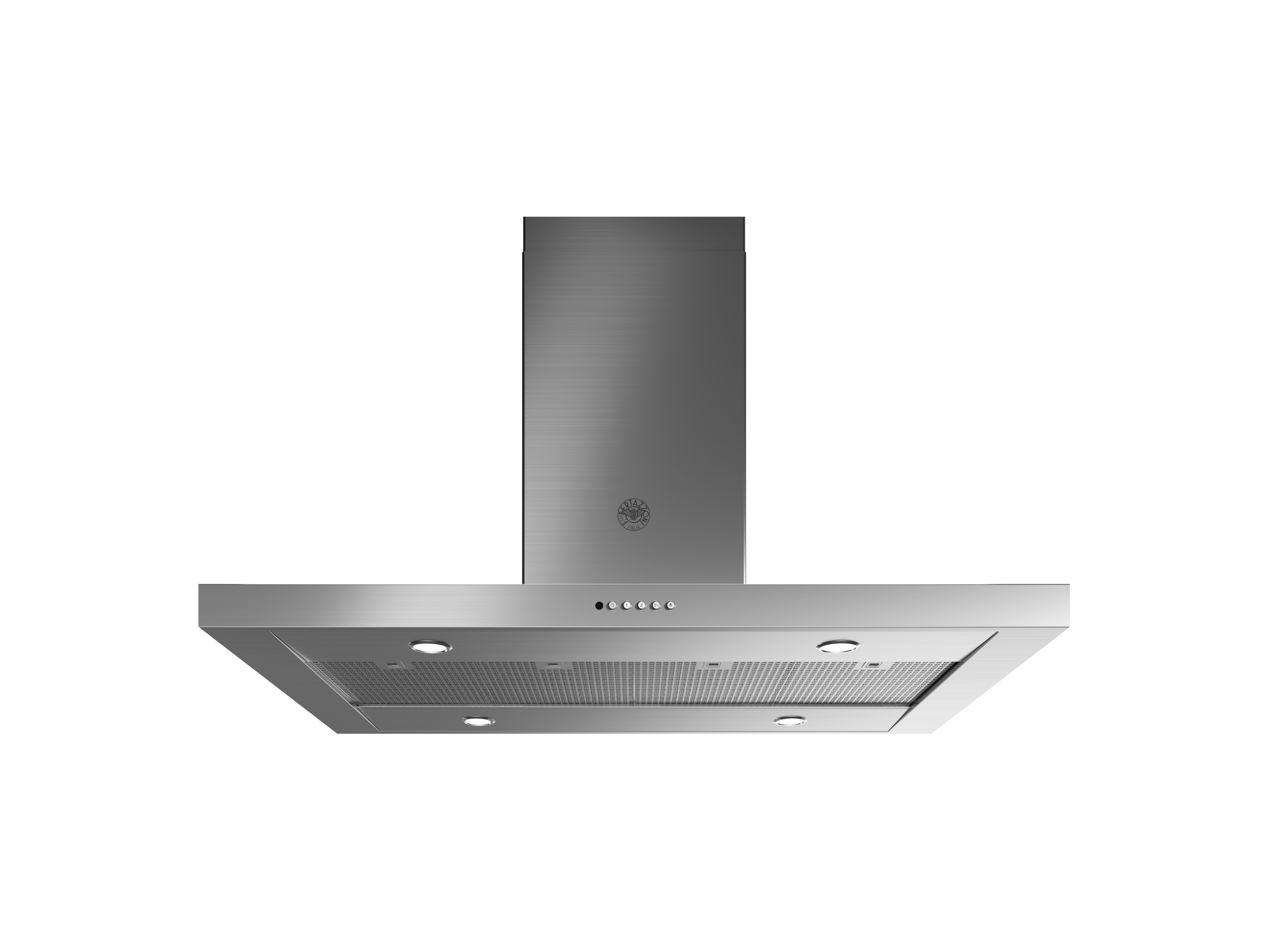 48 T-Shape Island Hood, 1 motor 600 CFM | Bertazzoni