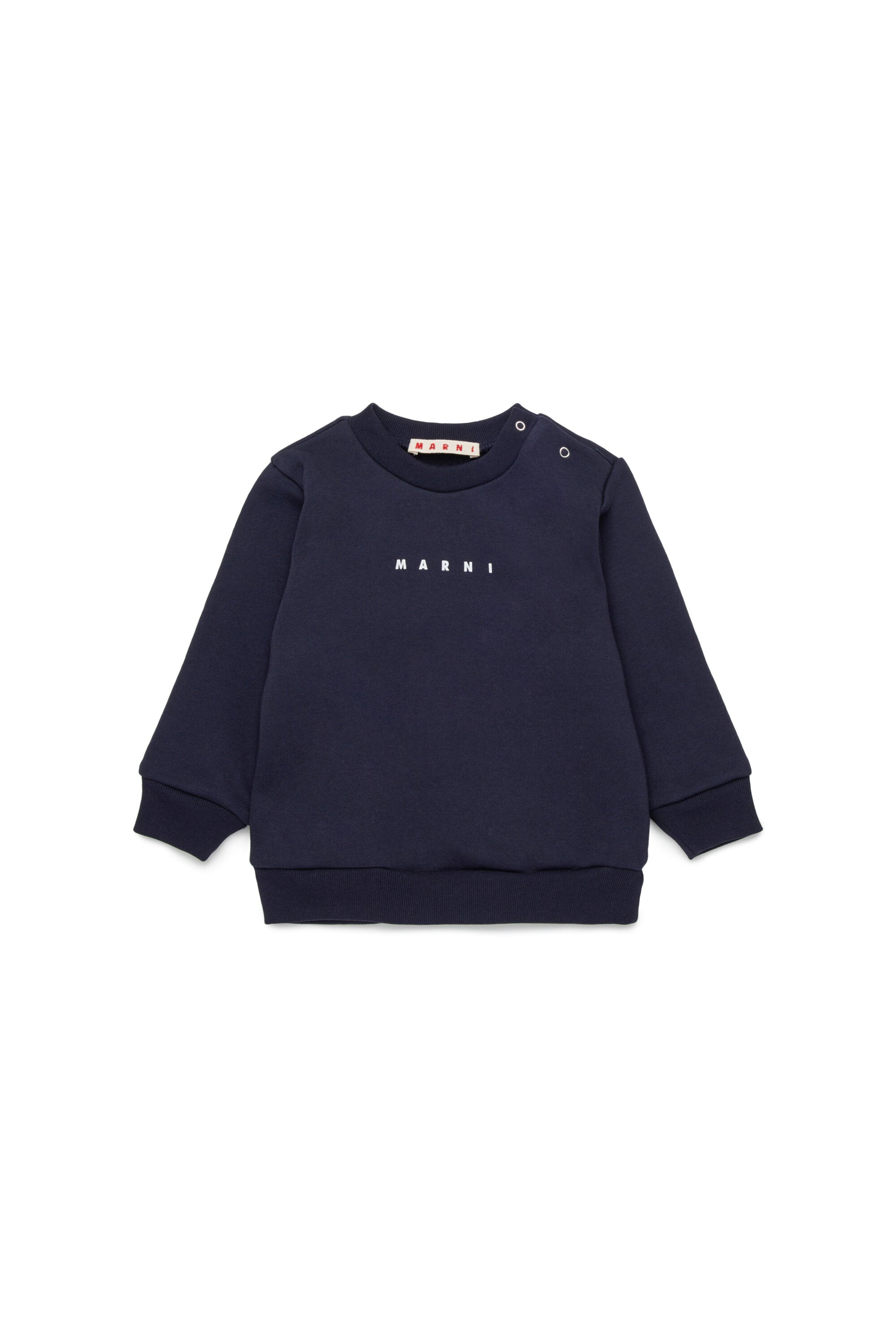 Marni logo baby crew-neck sweatshirt | BRAVE KID
