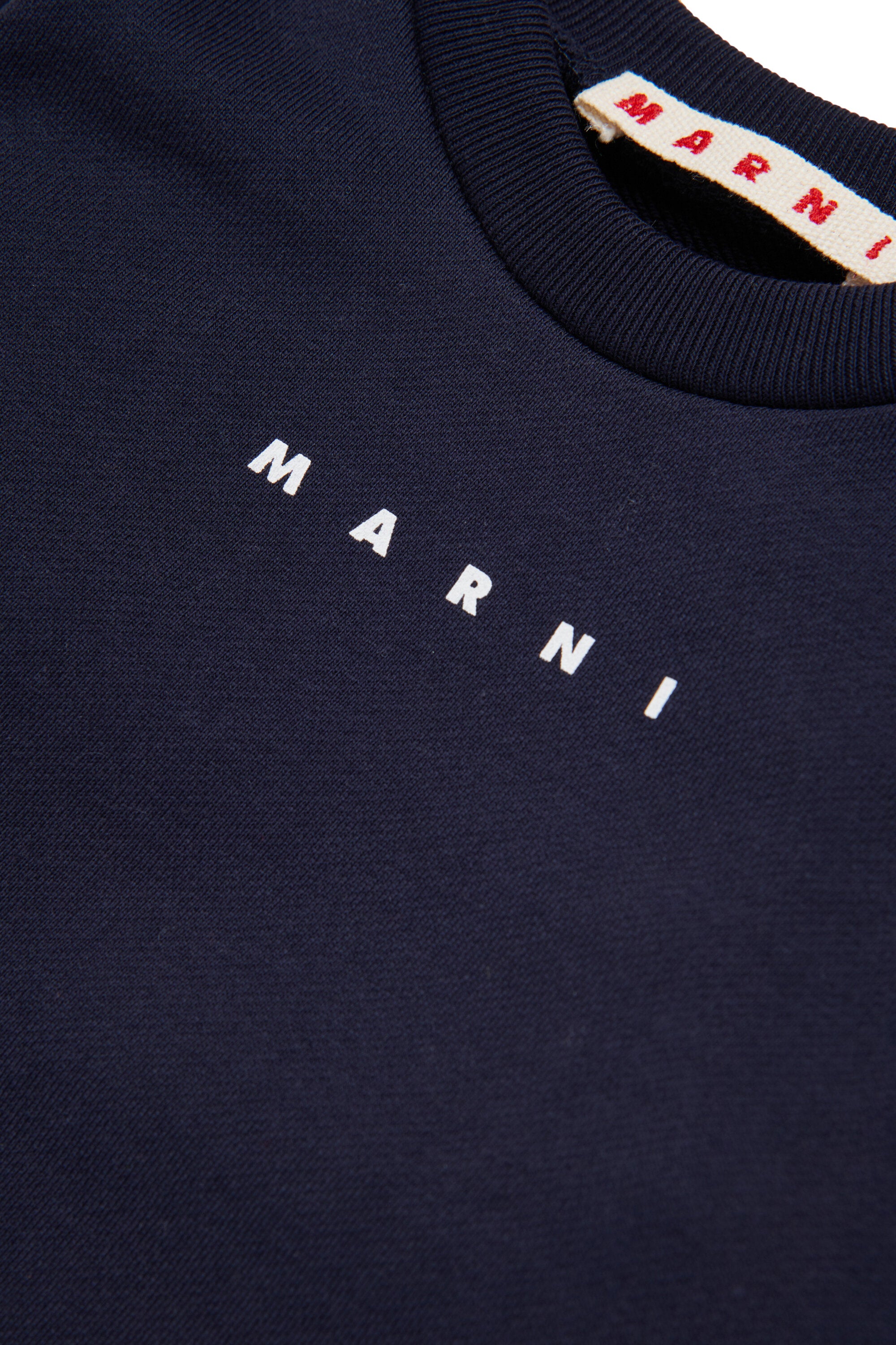 Marni logo baby crew-neck sweatshirt | BRAVE KID