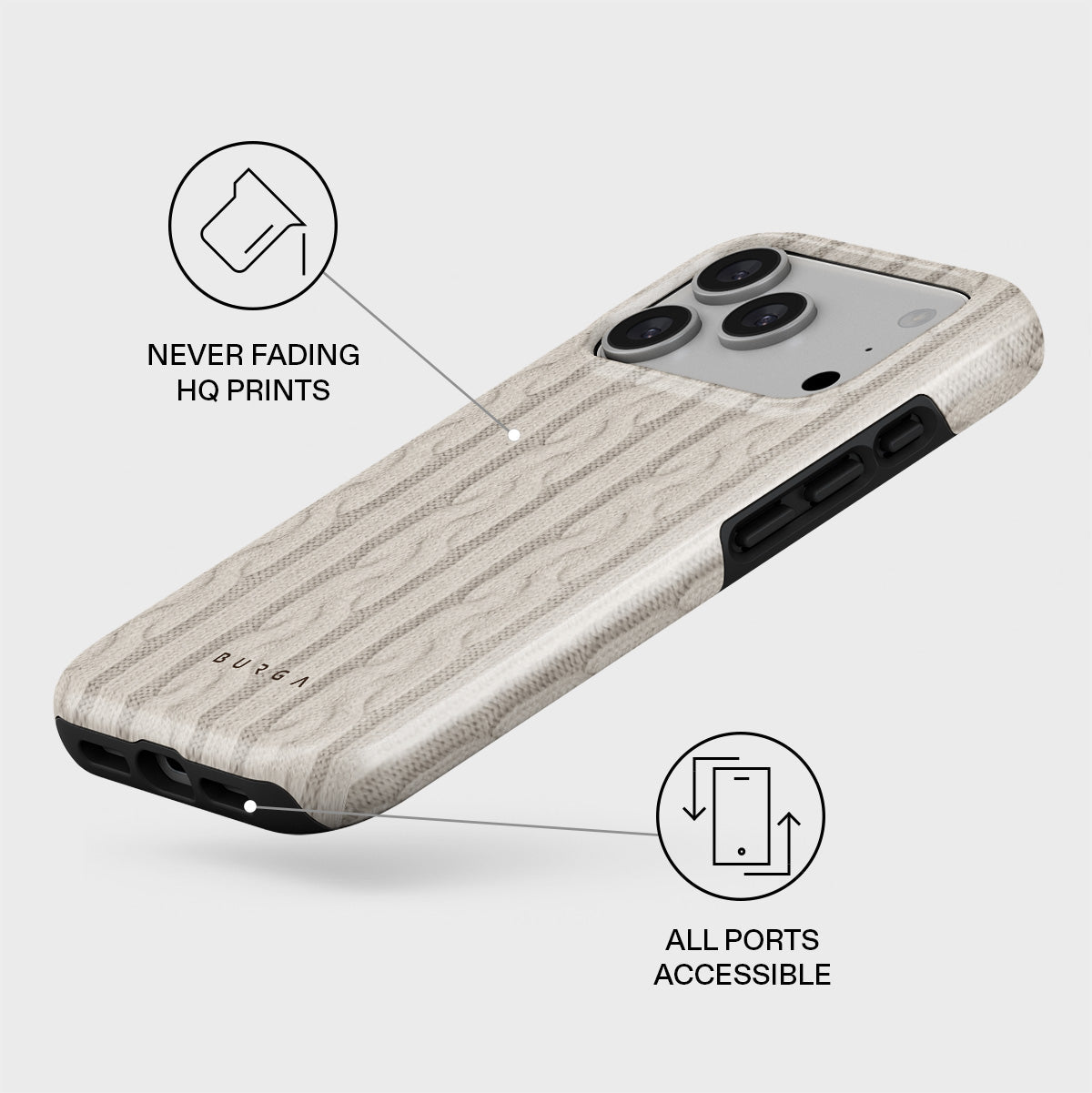 Polar - iPhone 17 Pro Case | BURGA