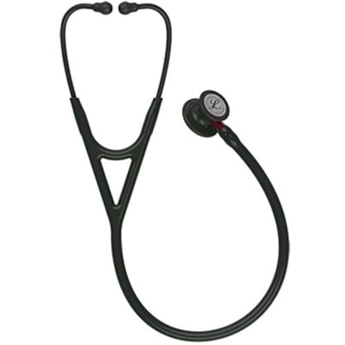 3M Littmann Cardiology IV Stethoscope, Black Chestpiece - Black