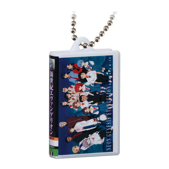 NEON GENESIS EVANGELION VIDEOTAPE MINIATURE CHARM COLLECTION | NEW