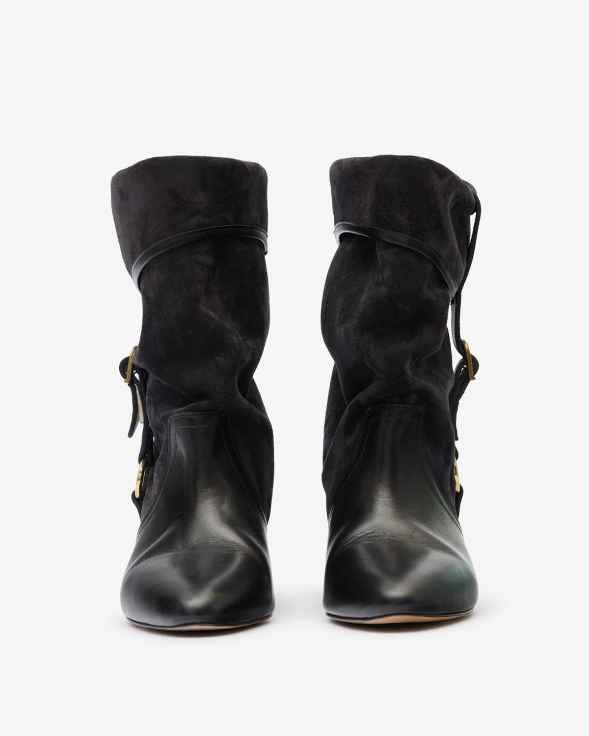 DARNER BUCKLE BOOTS Woman black | ISABEL MARANT Official online store
