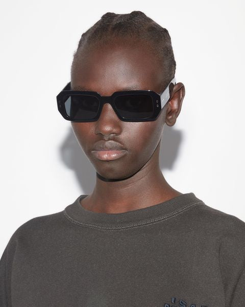 LIZZY Sunglasses Woman black pall-gray | ISABEL MARANT Official