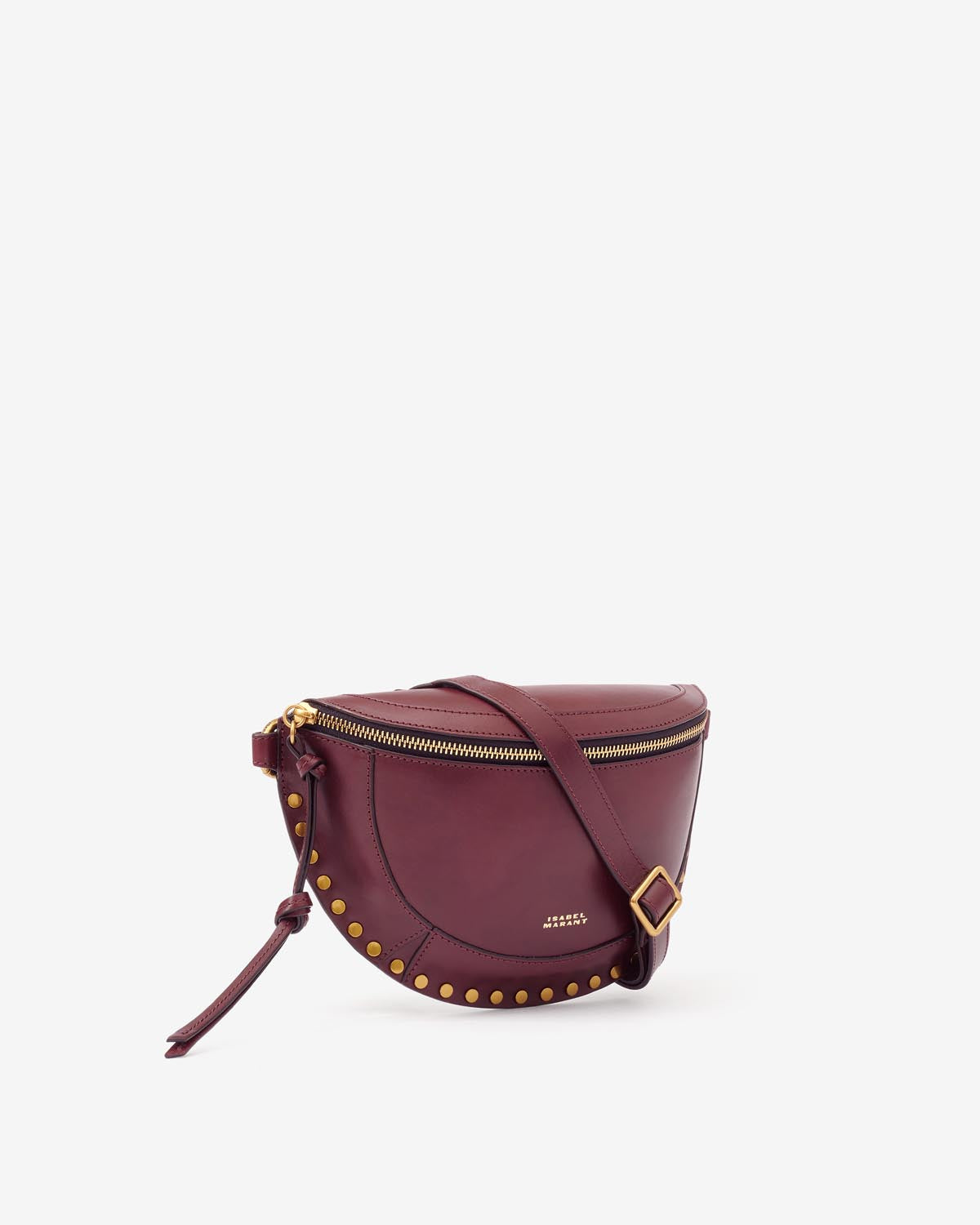 Skano Belt Bag Woman burgundy | ISABEL MARANT Official online store