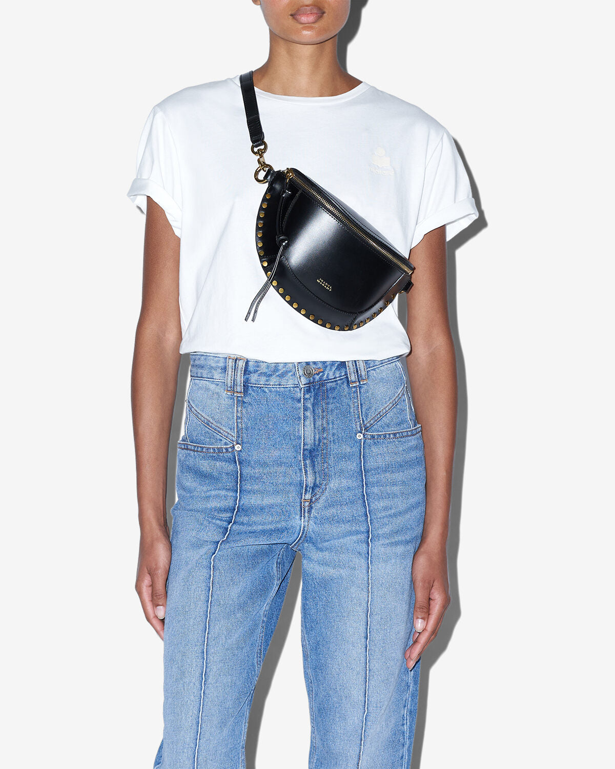 Skano Belt Bag Woman black | ISABEL MARANT Official online store