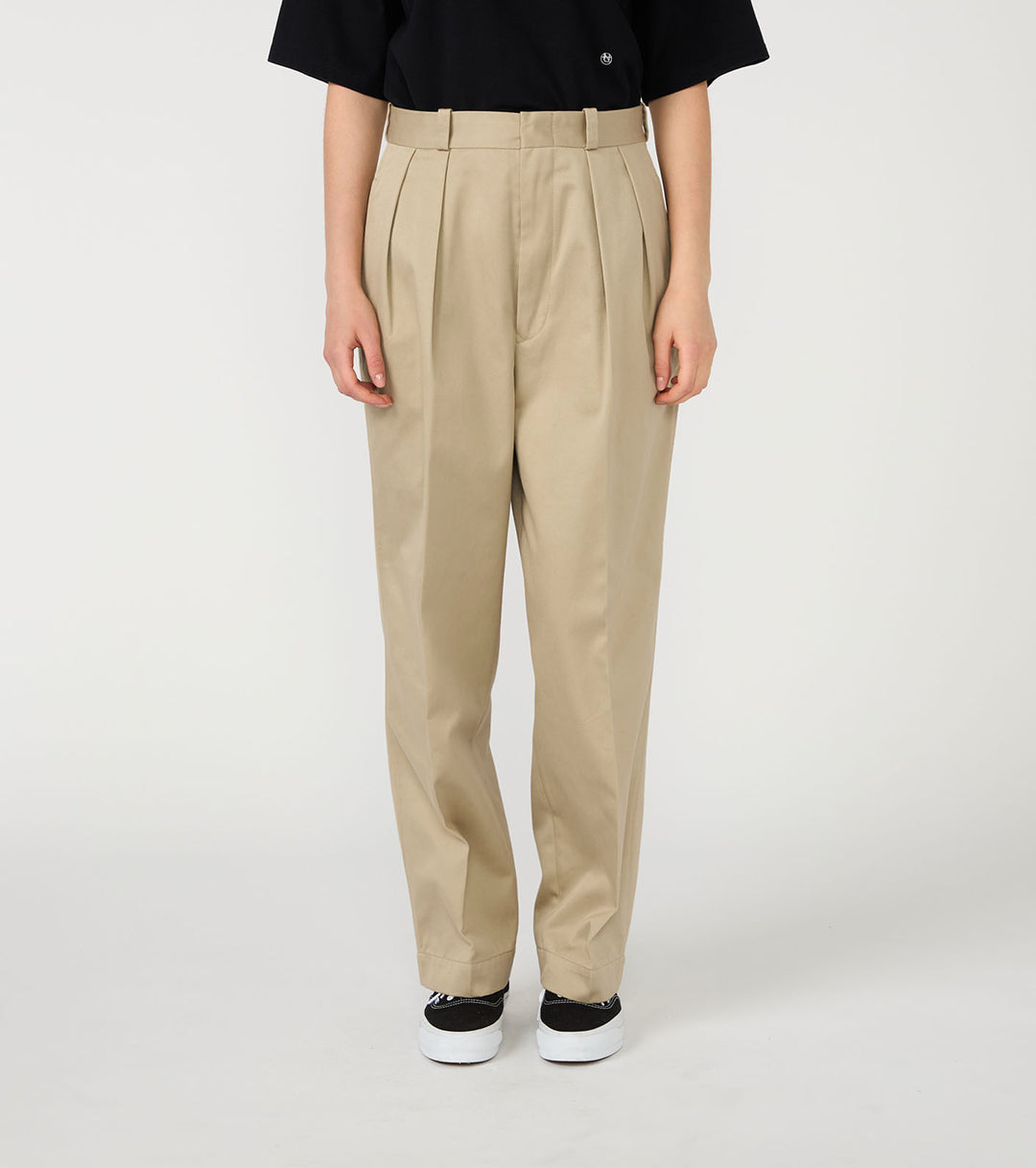 Double Pleated Chino Pants – nanamica NEW YORK