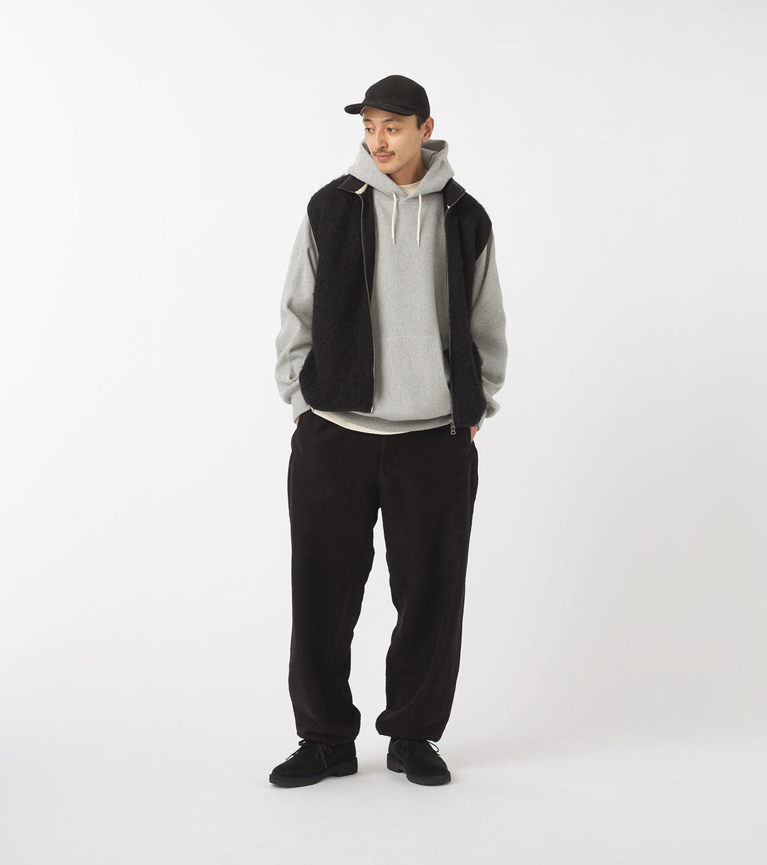 Zip-Up Mohair Vest – nanamica NEW YORK