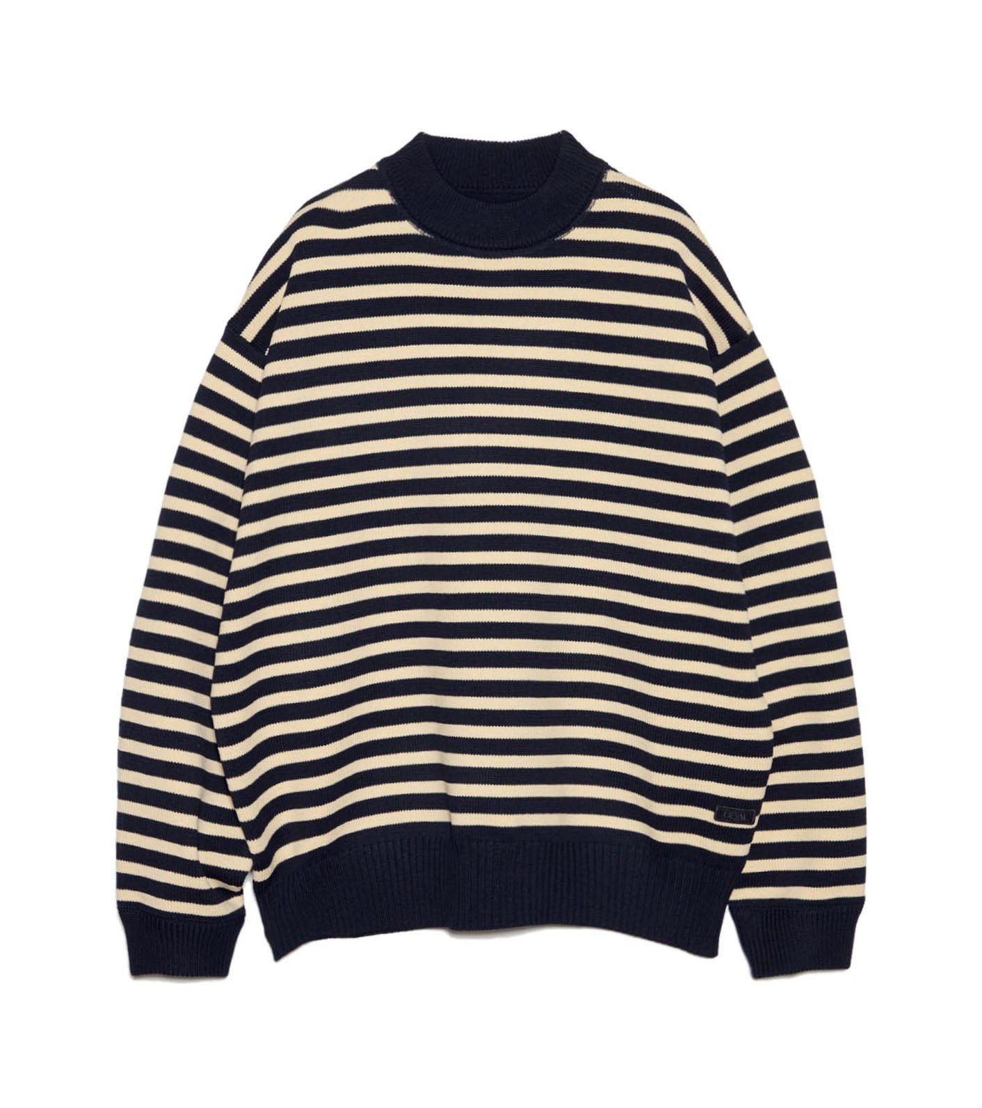 Mock Neck Stripe Sweater – nanamica NEW YORK
