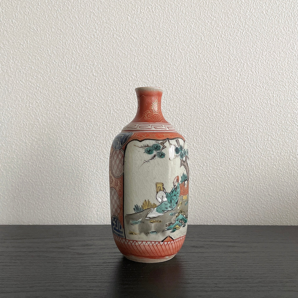 九谷 庄三風 徳利、または花器 – NORTA