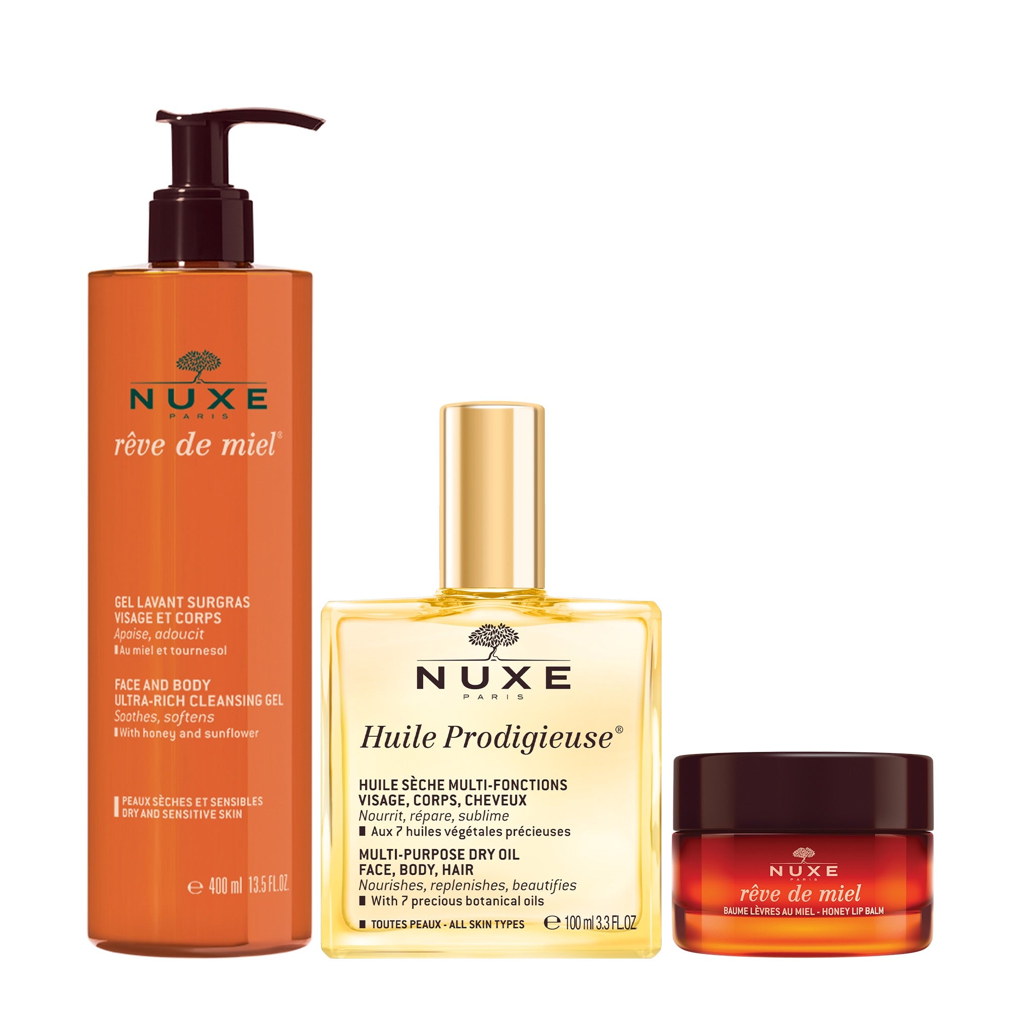 Face and Body Ultra-Rich Cleansing Gel | NUXE