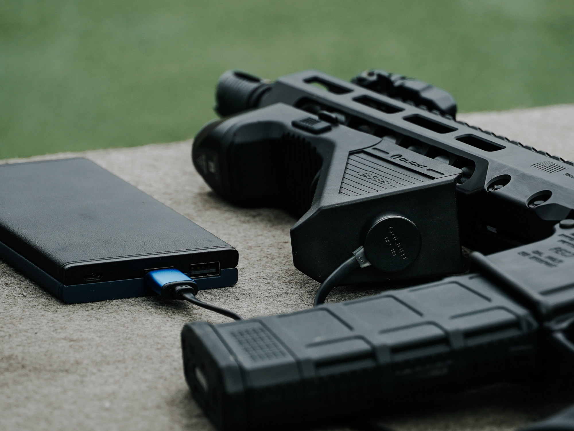 New product|An Innovative 2 in 1 Angled Grip Light-Sigurd Gun Light