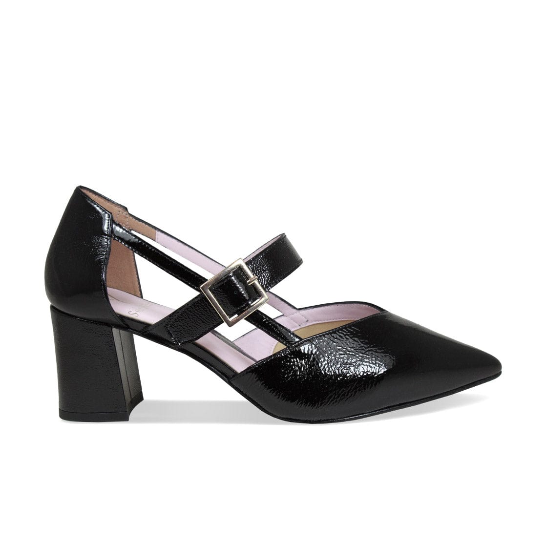 Chloe: Black Patent – Smart Patent Pumps for Bunions | Sole Bliss USA