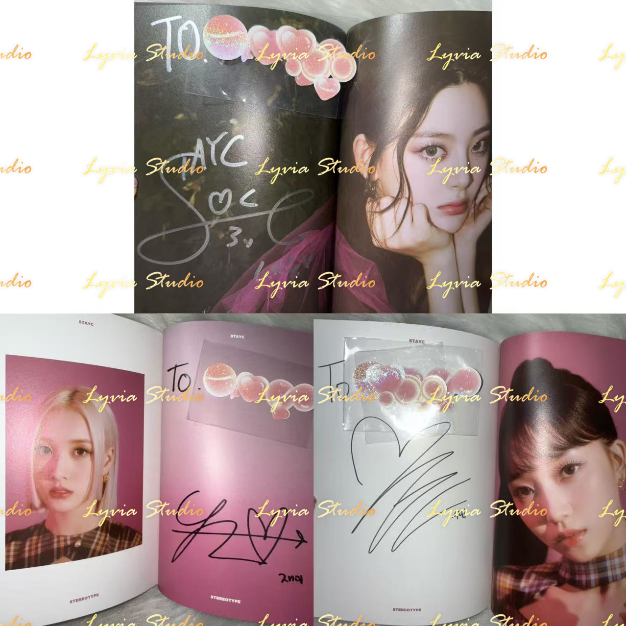 STAYC アイサ 直筆サイン入りチェキ STAYC アイサ 直筆サイン入り