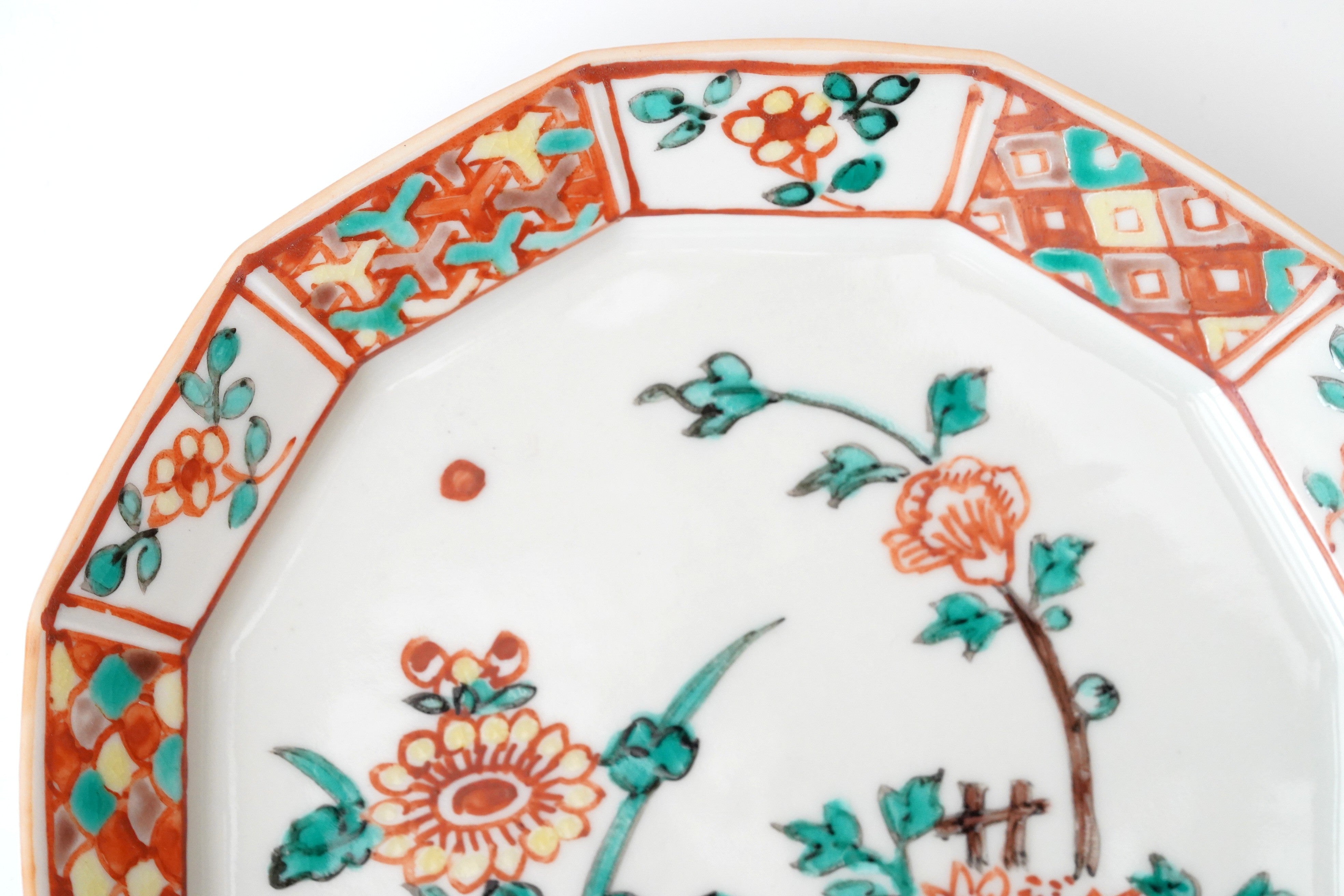 山本恭代】色絵牡丹菊文十二角皿 – うつわ御結