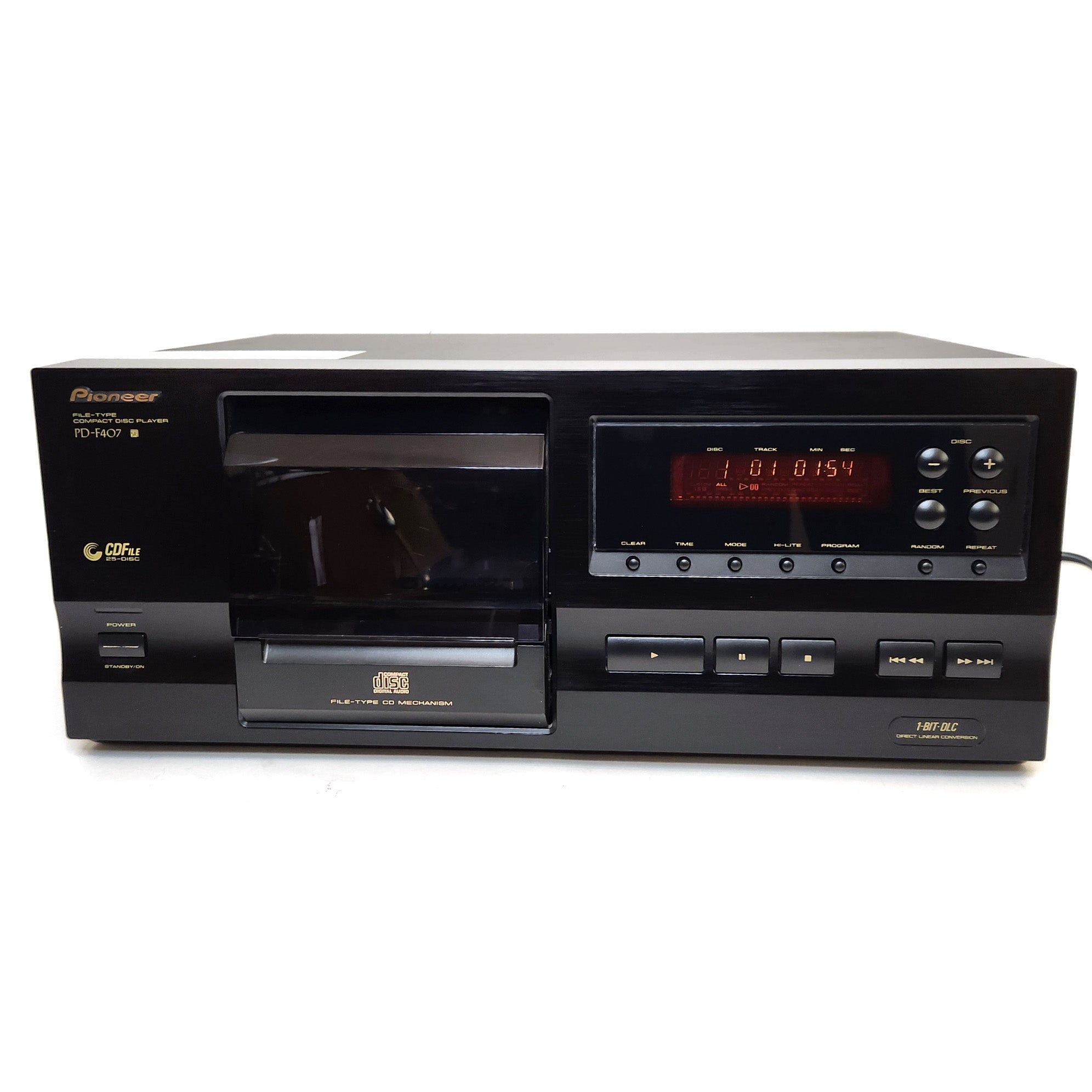 Pioneer PD-F407 25-Disc CD Changer Player – VCR-DVD.com