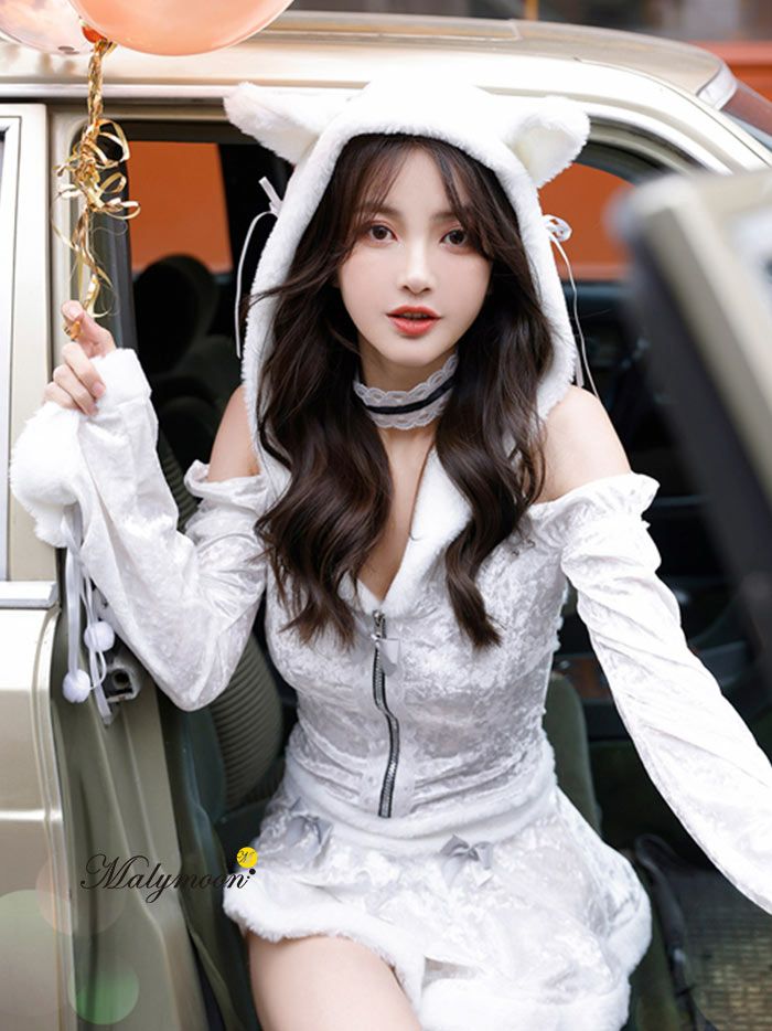 8点セット】Malymoon マリームーン メルトニットバニー [ ホワイト