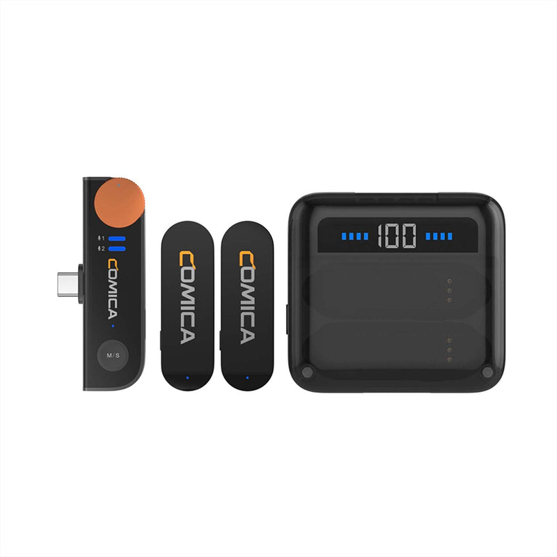 COMICA Vimo S-UC ワイヤレスマイク ラベリアマイク ノイズキャンセ