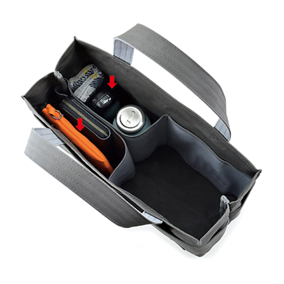 D472：スクエアポケポケトート／A4 | バンナイズ | 鞄はやっぱり実用品