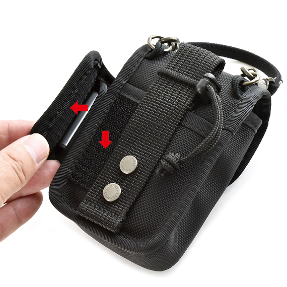 E499,E500：予備バッテリーケース付き GR3、サイバーショットRX100