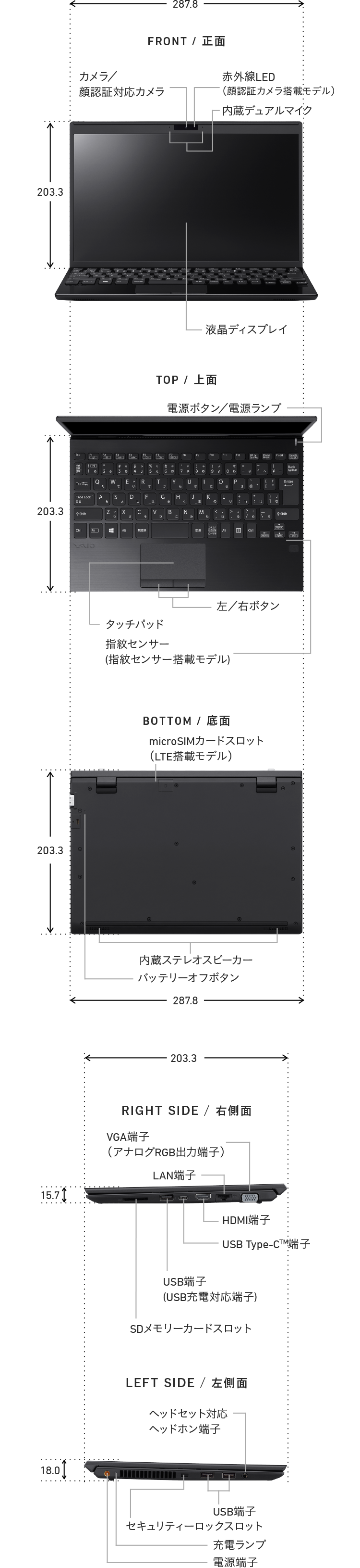 デザイン | VAIO SX12 ピンク | VAIO