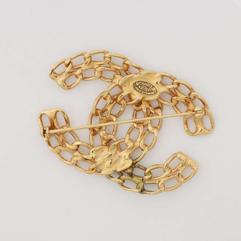 CHANEL チェーンココマーク ブローチ – VALTIQUE VINTAGE TOKYO