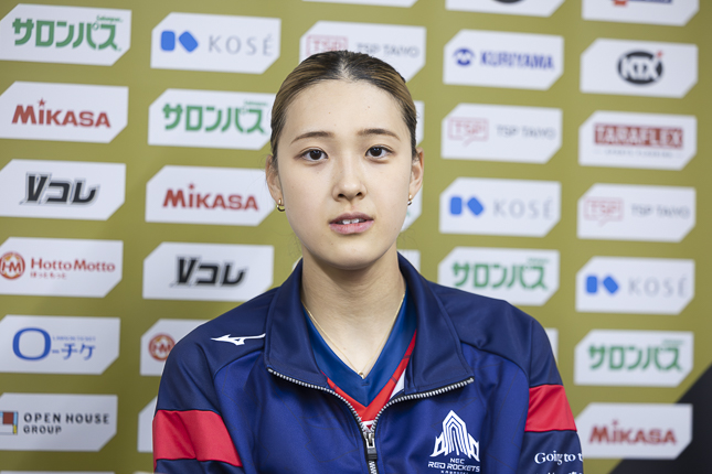 NECレッドロケッツ川崎・佐藤淑乃「プレーのフォーカスを個人から