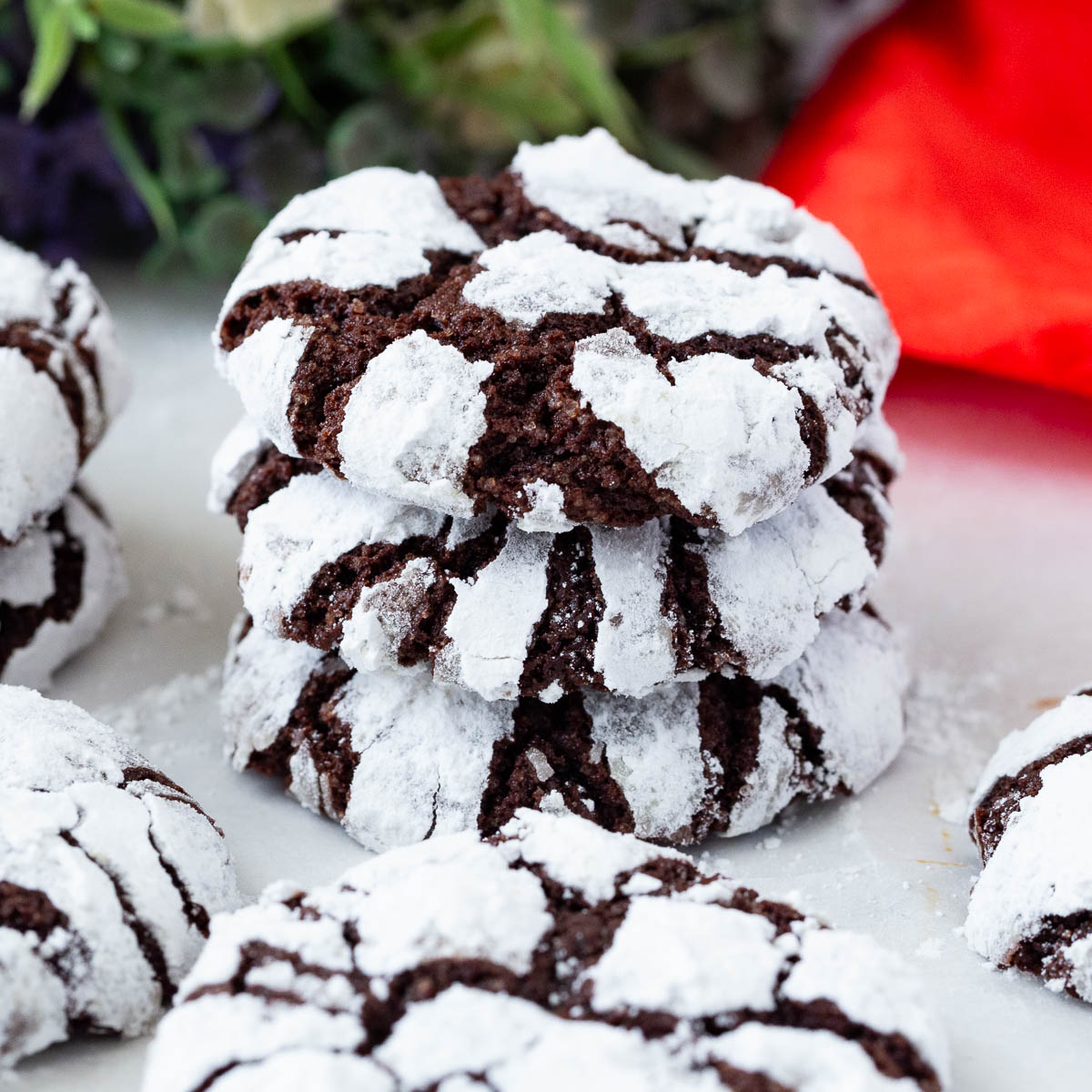 Fudgy Chocolate Crinkle Cookies (Perfect Crackle Every Time