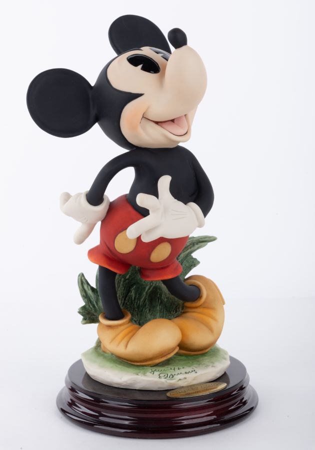 Mickey Mouse Large Porcelain Statue by Armani - ID: dec22493 | Van