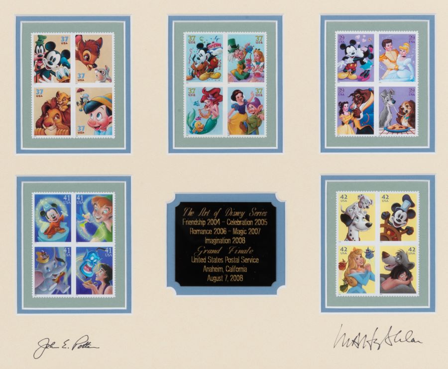 ディズニースタンプギャラリー セントビンセント&ガ―ナ発行ミッキーポ