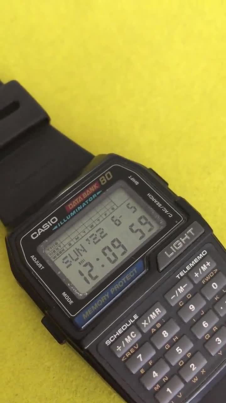 Casio DBC-810 Calculator/ Watch Module 1476 Vintage/very Good