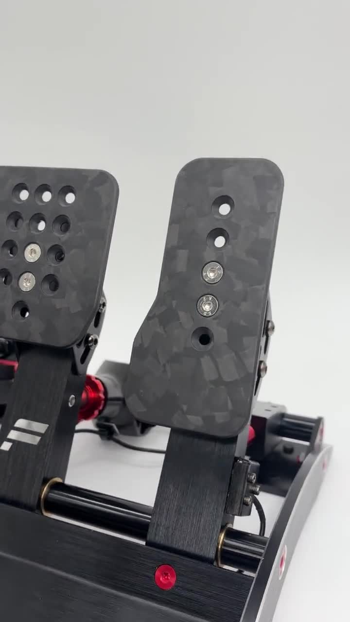 Pro Carbon Pedals - Fanatec Clubsport V3 Carbon Fibre Pedal Faces