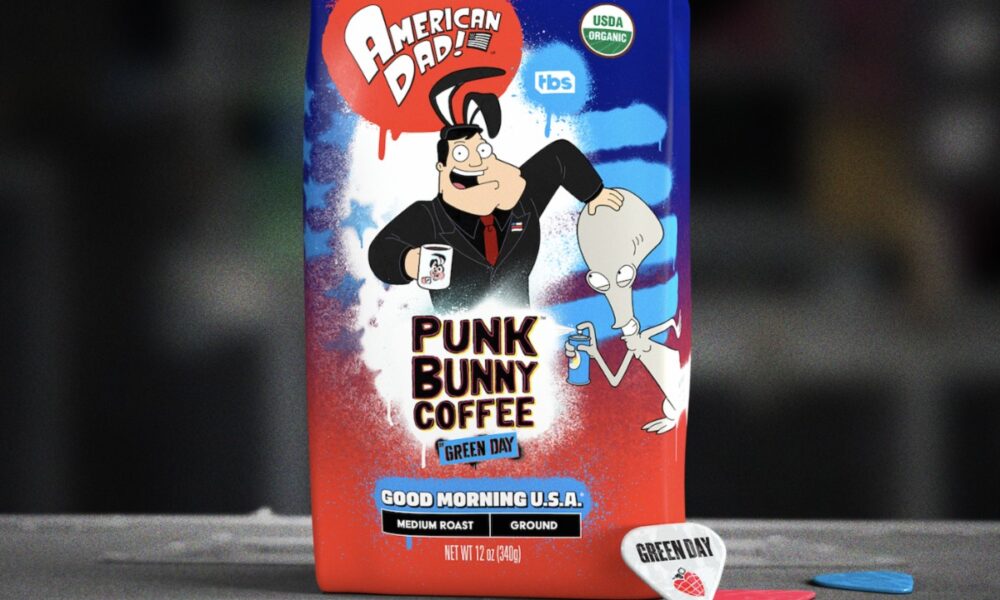 Green Day's Punk Bunny Coffee & American Dad! Release New Brew