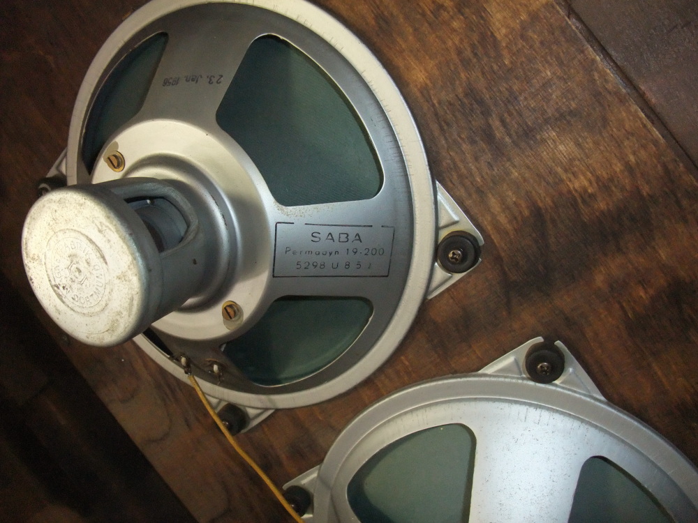 SABA(サバ) Permadyn 19-200 フルレンジSPユニット | VintageAudio