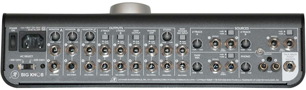 Mackie Big Knob - Vintage King