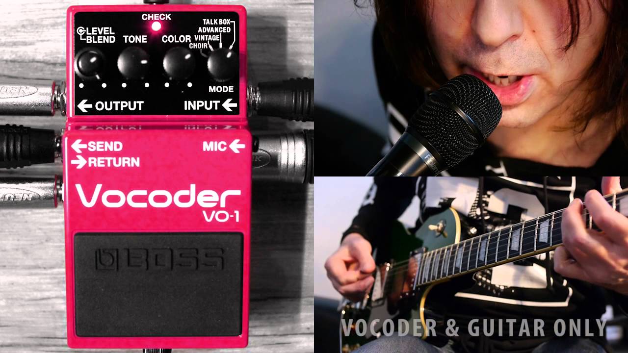 Boss VO-1 Vocoder EffectsPedal - Vintage King