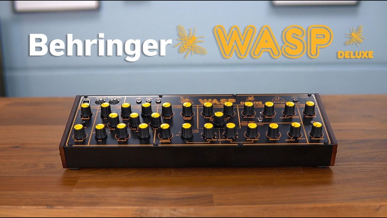 Behringer Wasp Deluxe Desktop Analog Synthesizer - Vintage King