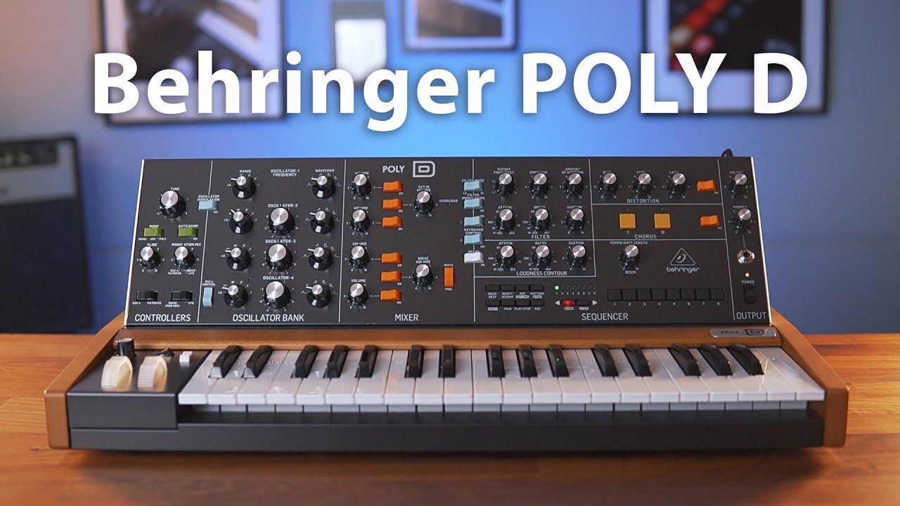 Behringer Poly D Analog Polyphonic Synthesizer - Vintage King