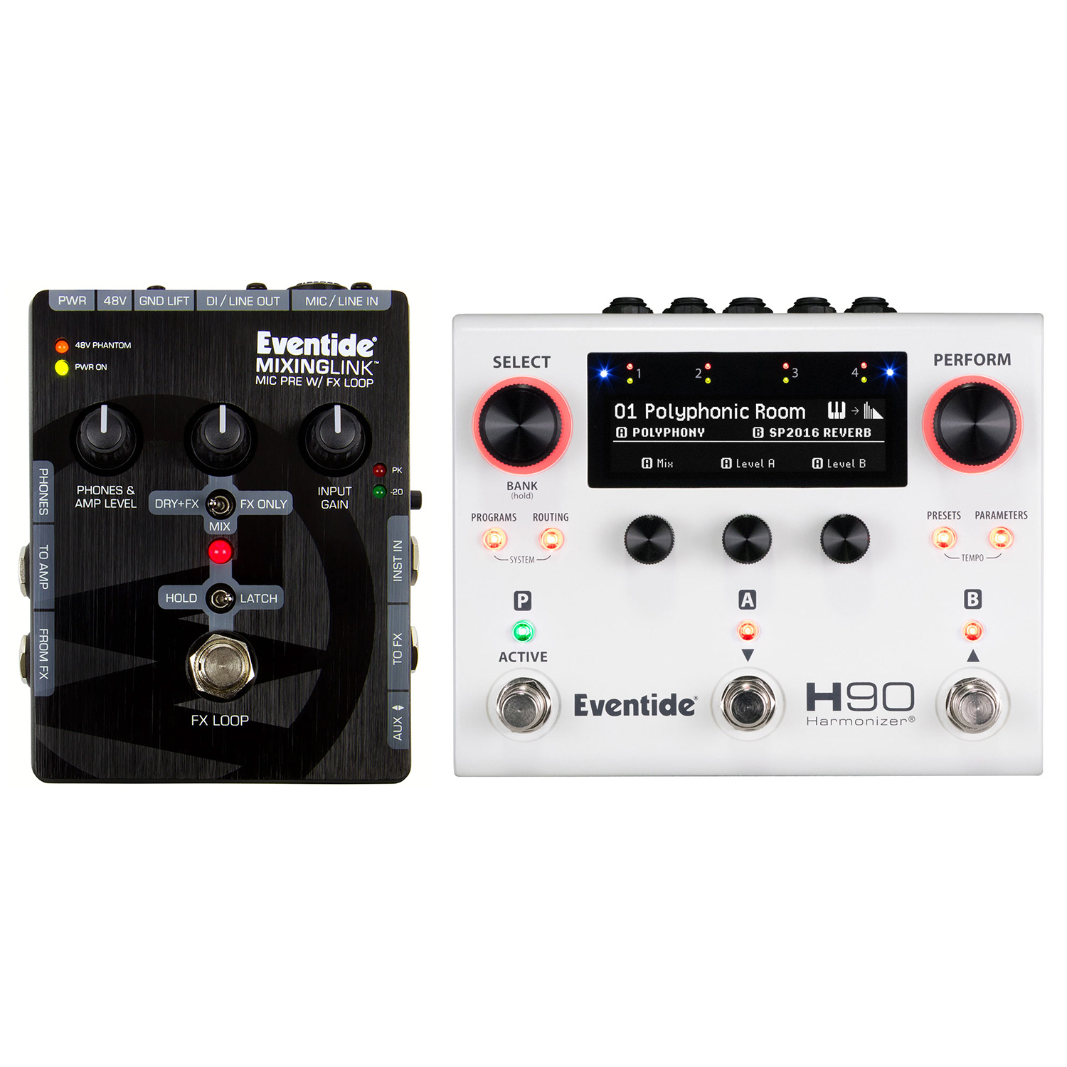 Eventide H90 Harmonizer Pedal and MixingLink Mic Preamp - Vintage King