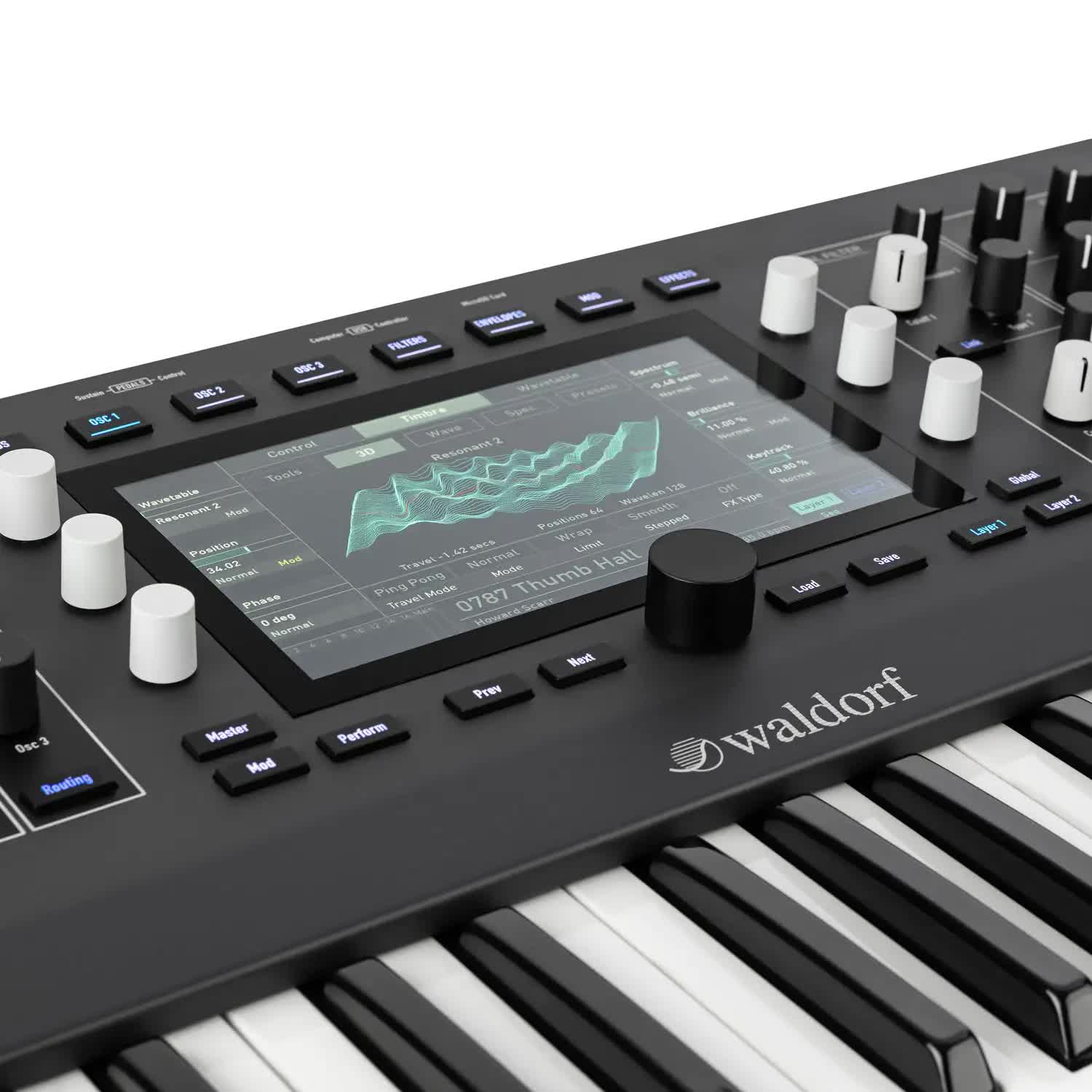 Waldorf Iridium 49-Key 16-Voice Synthesizer - Vintage King