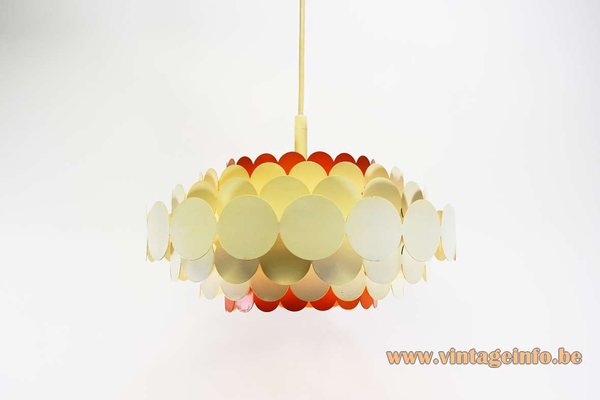 DORIA Metal Pendant Lamp | Vintageinfo - All About Vintage Lighting