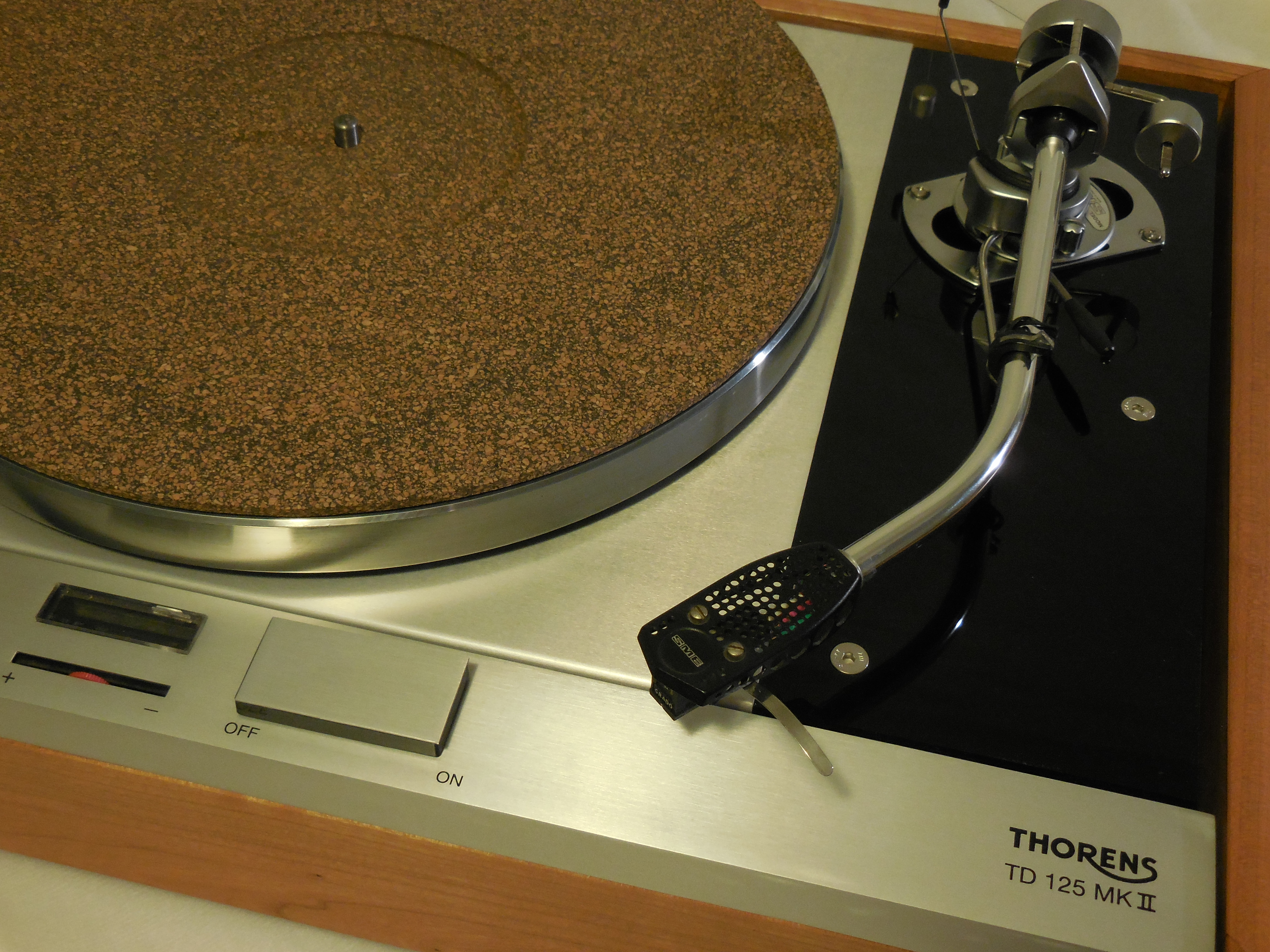The Master! Thorens TD-125 MKII w/rewired SME 3009 Arm & Custom