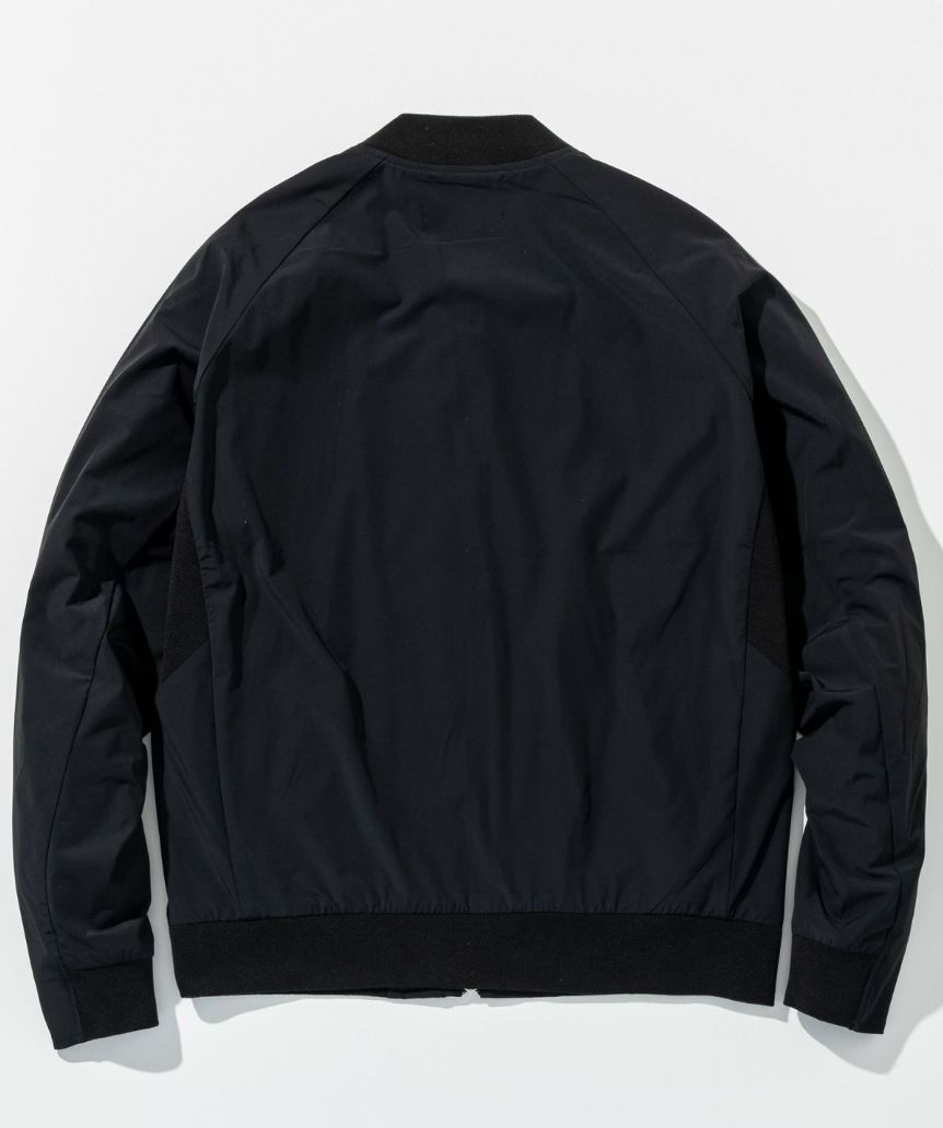 1PIU1UGUALE3 RELAX - 接触冷感グレンチェックナイロンブルゾン