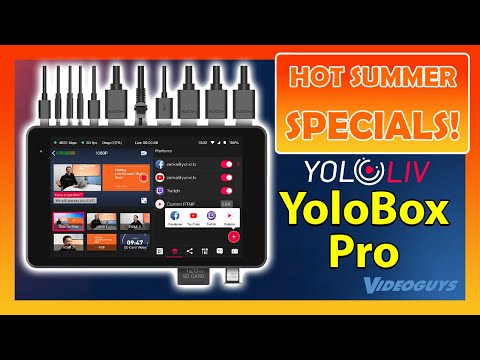YoloBox Pro Portable Multi-Camera: All-in-One Streaming Solution