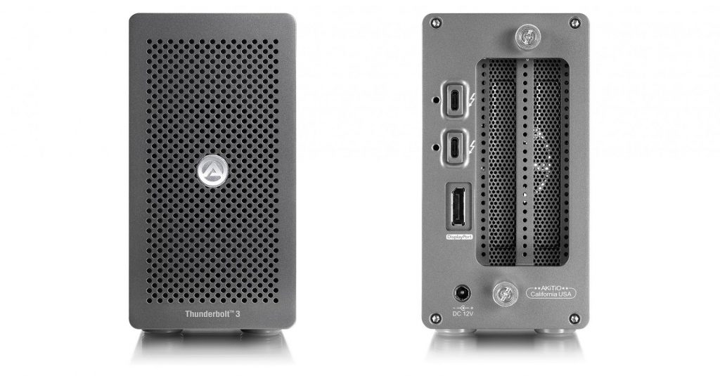 アミュレット、Thunderbolt 3対応 PCI Express 外付拡張ボックス