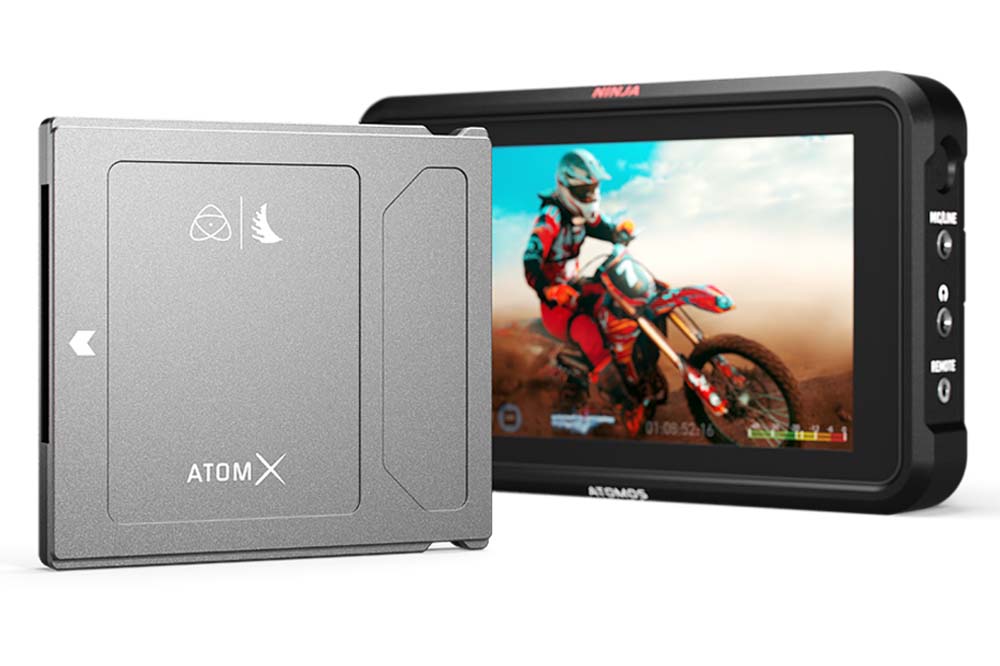 Angelbird社、NINJA VのAtomX SSDmini 規格に対応した 小型SSD モデル