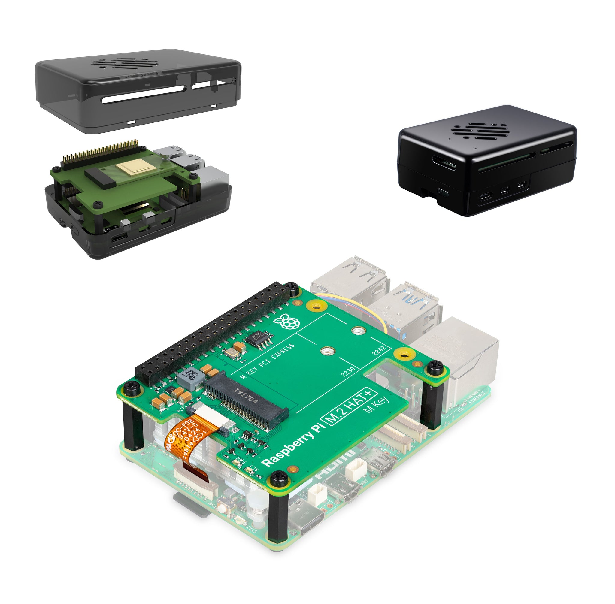 Raspberry Pi M.2 HAT+ (For Raspberry Pi 5) – Vilros.com