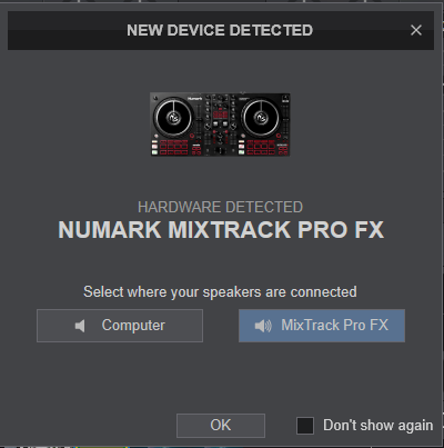 VirtualDJ - Mixtrack Pro FX - Setup