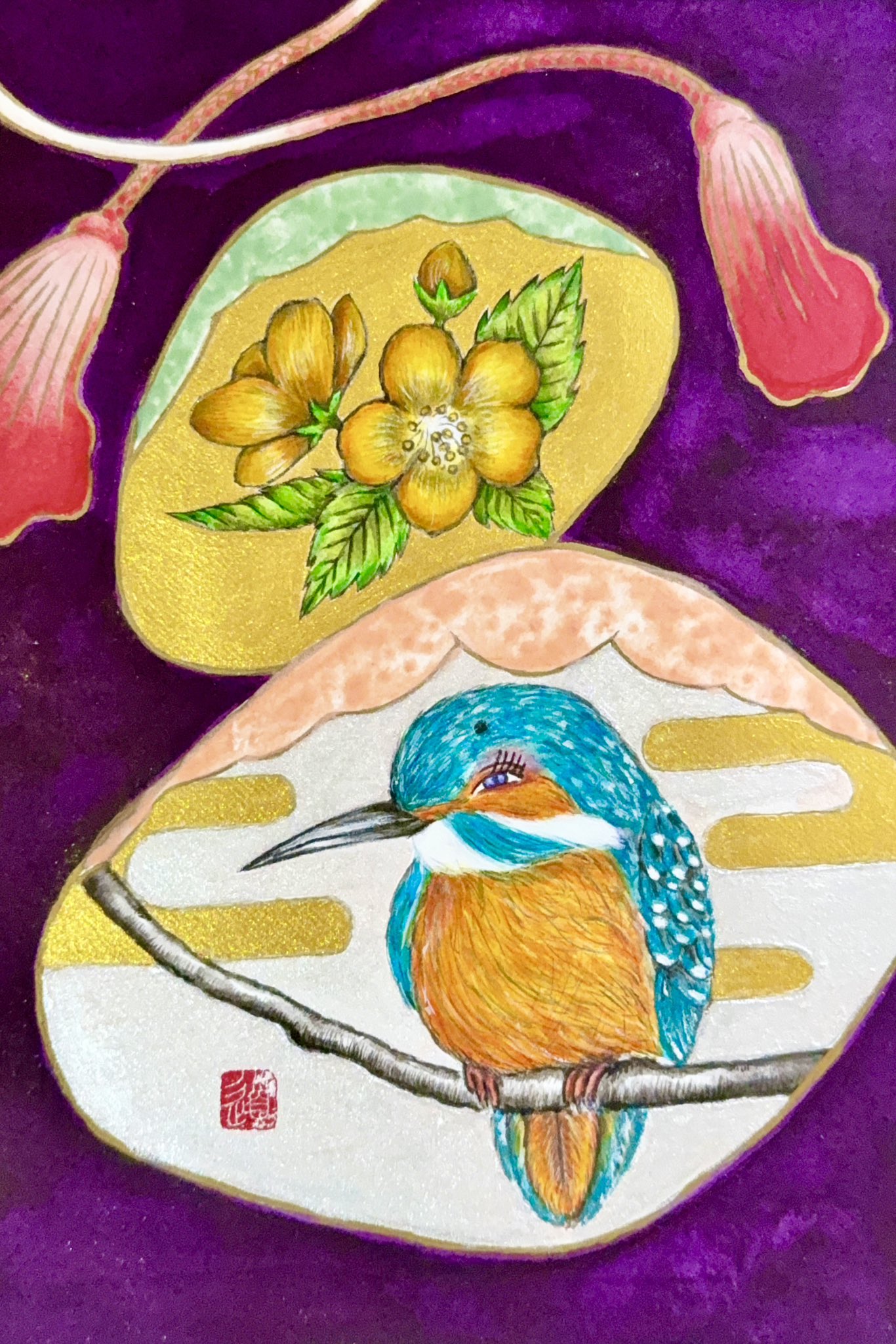 京の風、麻呂鳥が彩る雅の世界 | Maro Dori is an imaginary noble