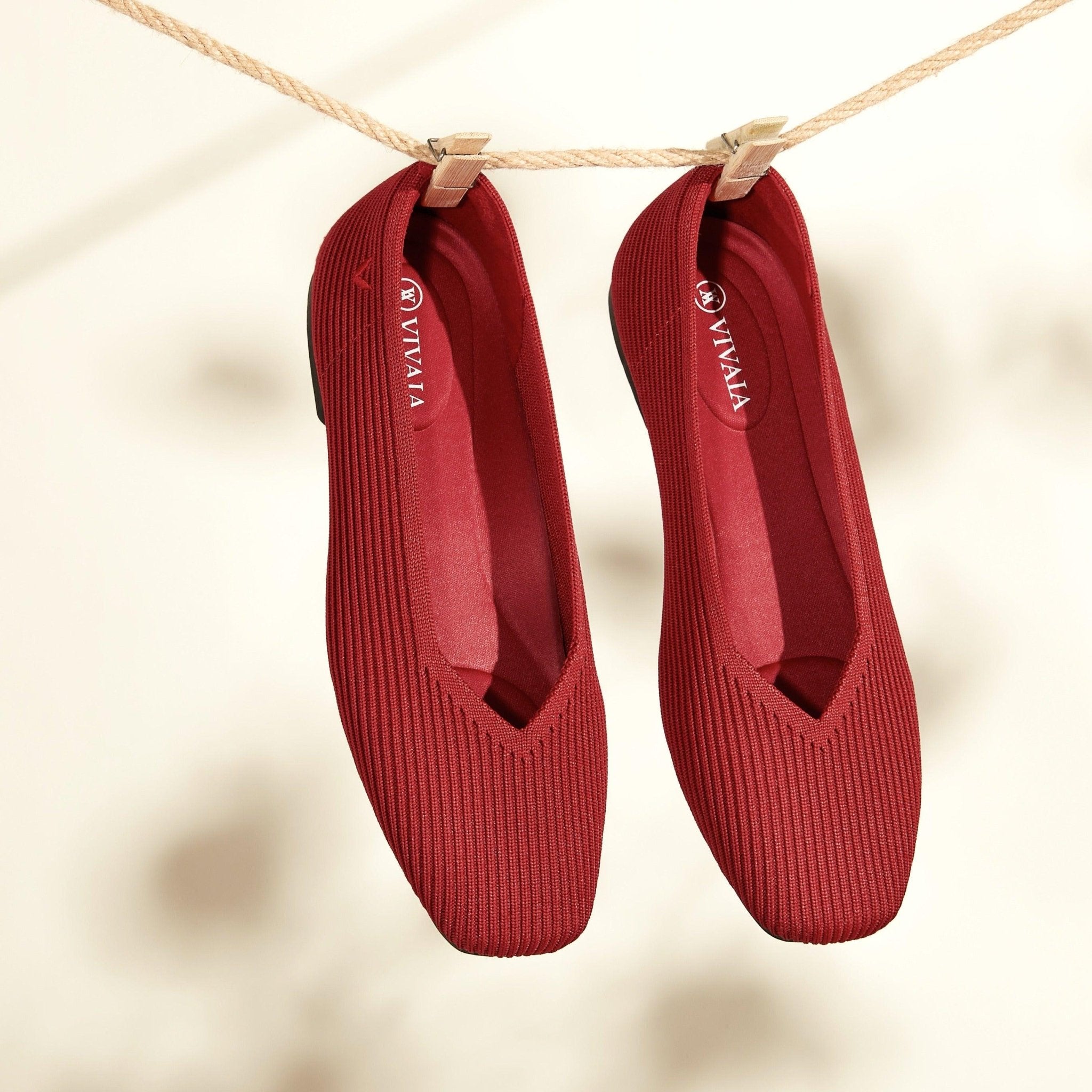 Margot™ 2.0] スクエアトゥ フラットシューズ – VIVAIA JAPAN